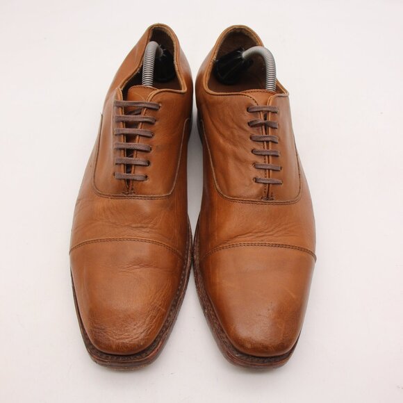 Thursday Oxford Shoes Men's Size 11 Casual Brown Leather Cap Toe Lace Up - Picture 2 of 13